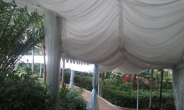 A-shaped Tentage with Deco Linings