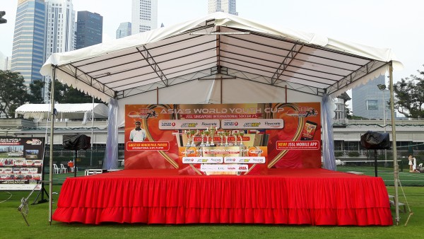 A-shaped Tentage with Stage Rain Curtain