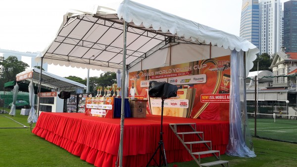 A-shaped Tentage with Stage Rain Curtain