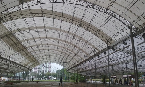 Dome-Shaped Tentage